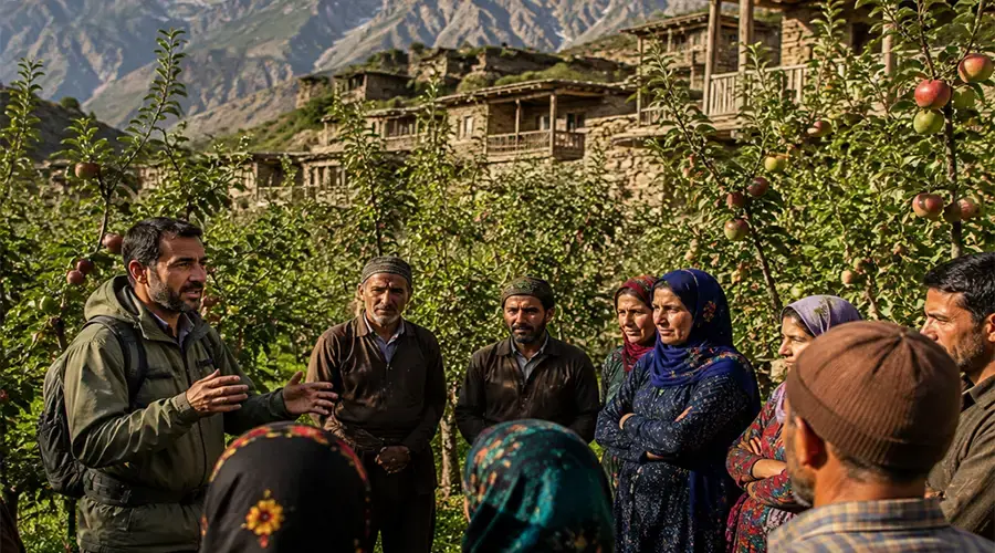 پروژه آموزشی گردشگری روستایی در خفر پادنا